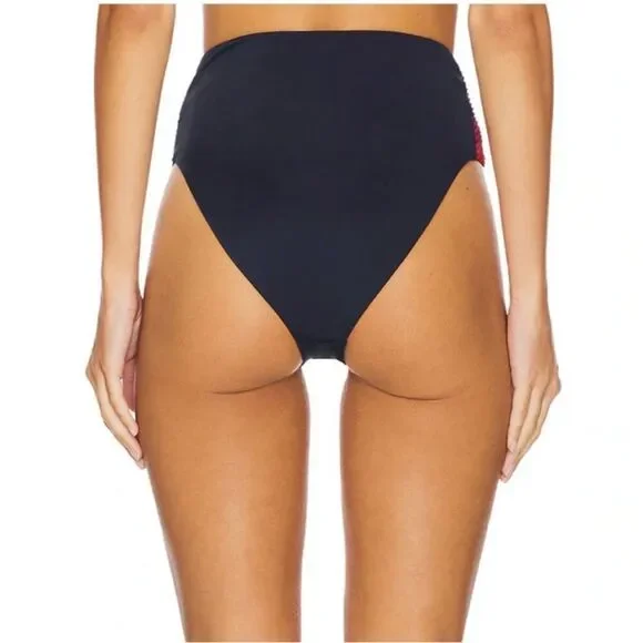 NWT  Beach Riot Bikini Bottom Frida High Waist in Sorbet Sea $108 - Picture 4 of 5
